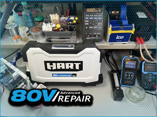 Hart 80v advanced repair - |,